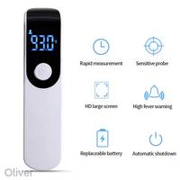 ميزان الحرارة الرقمي بالأشعة تحت الحمراء الجبين الأذن غير مقياس حرارة تلامسي الطبية Termometro حمى الجسم الطفل/الكبار درجة الحرارة - Image 4